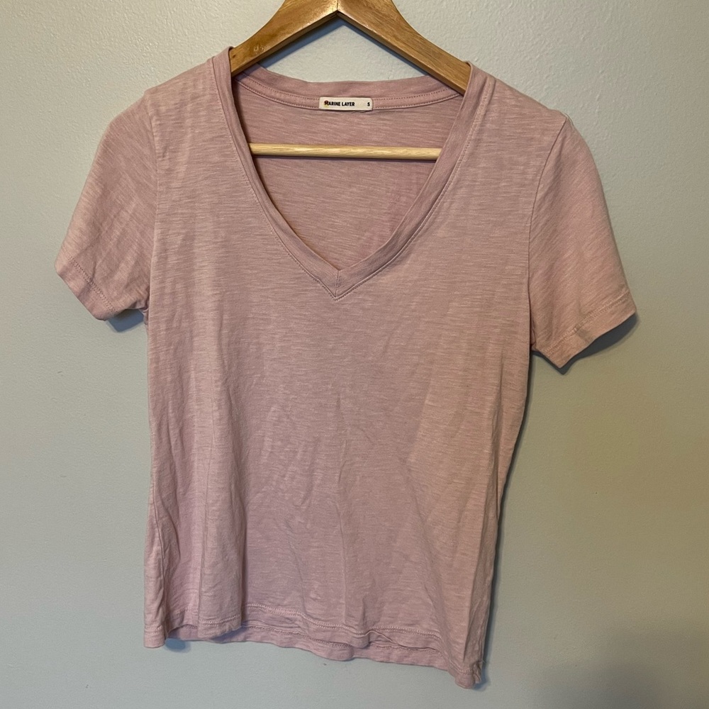 Marine Layer V-Neck T-Shirt Women’s Small